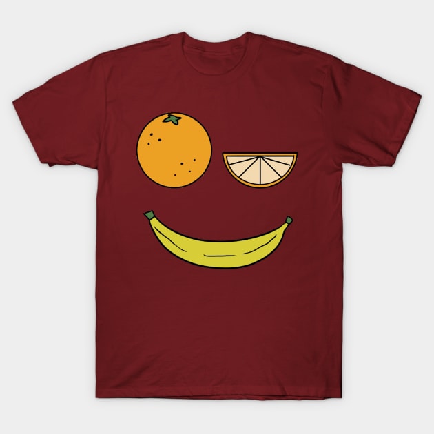 Oranges and Banana T-Shirt by Hylidia